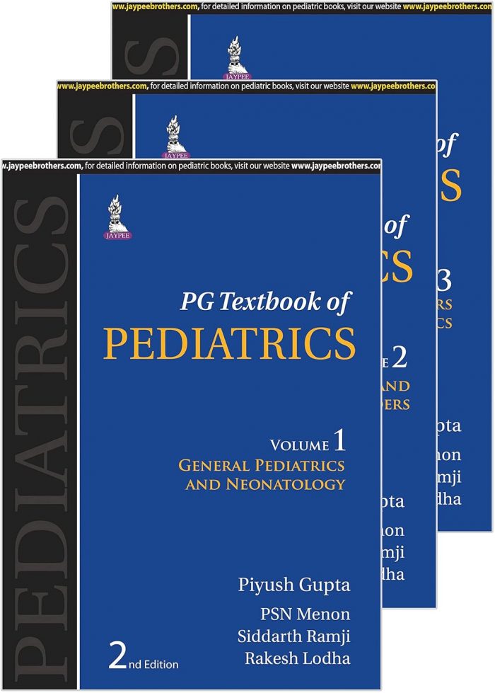 PG Textbook of Pediatrics (3 Volumes) 2nd Edition